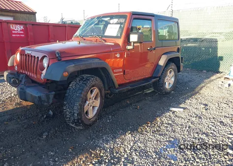 2014 Jeep Wrangler Sport z USA, uszkodzony, nr VIN 1C4AJWAG9EL269264